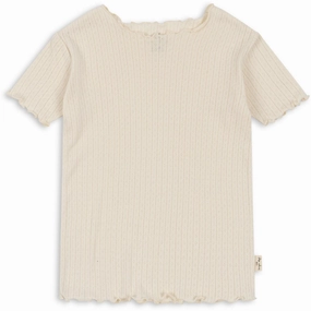 Konges Sl?jd Antique White Minnie T-shirt Smooth Look