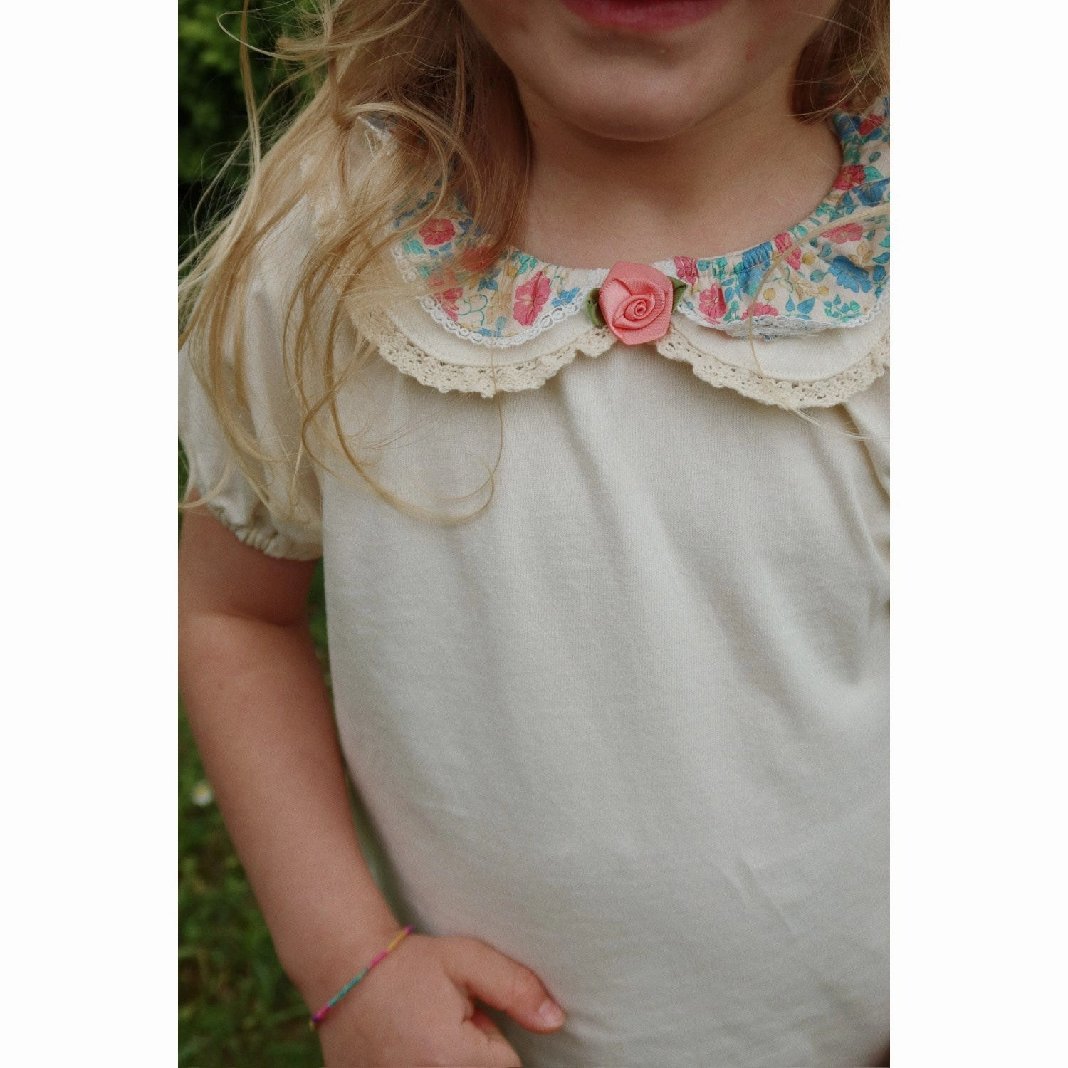 Konges Sl?jd Antique White Pami Tee Gots Light Comfort Cozy Style