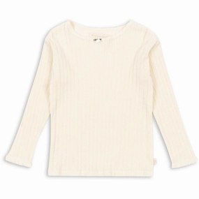 Chic Design Konges Sl?jd Antique White Papin Blouse GOTS