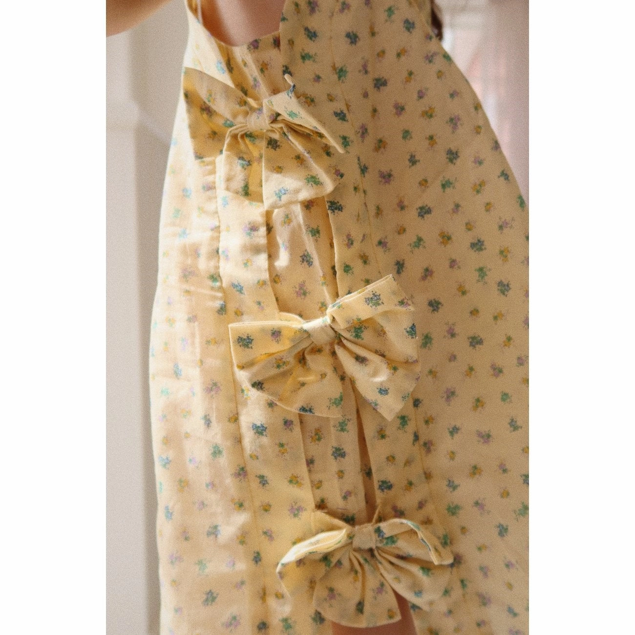 Fashion-Forward Konges Sl?jd Bloomie Butter Pacey Bow Dress