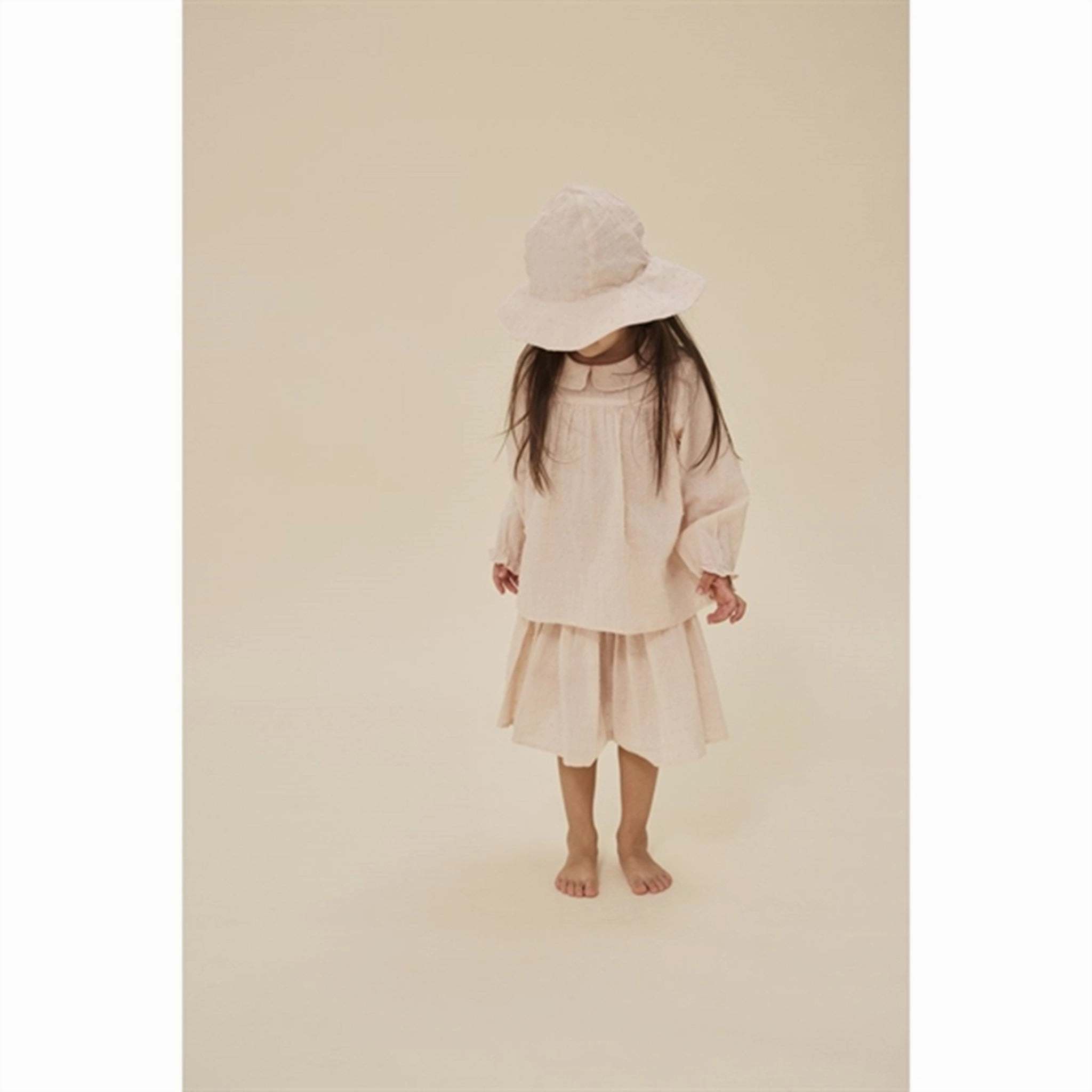 Pastel Shade Stretchy Cloth Konges Sl?jd Blush Priya Blouse