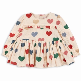 Networking Session Classic Collar Konges Sl?jd Bon Coeur Colore Frappe Elin Blouse Gots