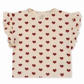 Day-to-Day Comfort Modern Style Konges Sl?jd Bon Coeur Reya T-shirt