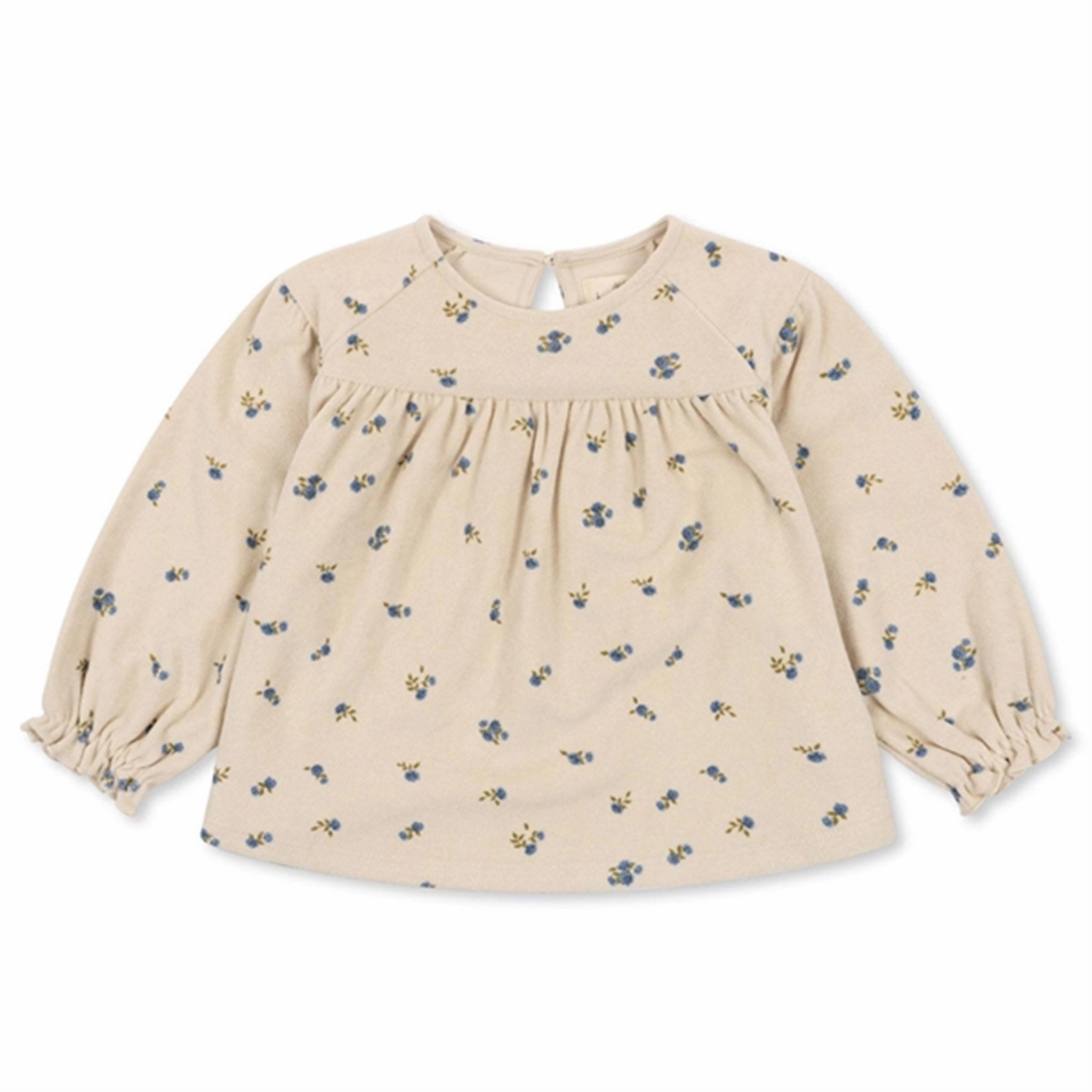 Refined Aesthetic Contemporary Design Konges Sl?jd Bonderose Blue Itty Blouse