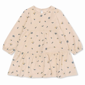 Lightweight Feel Konges Sl?jd Bonderose Blue Itty Dress