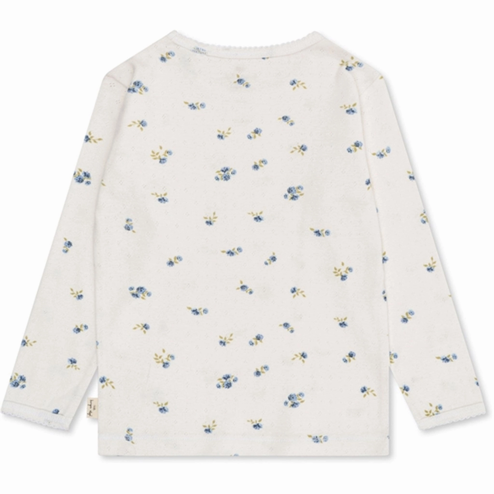 Shimmer Effect Konges Sl?jd Bonderose Blue Minnie Blouse