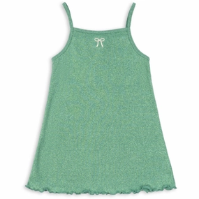 Nature Bloom Light Layers Konges Sl?jd Bottle Green Roli Strap Dress