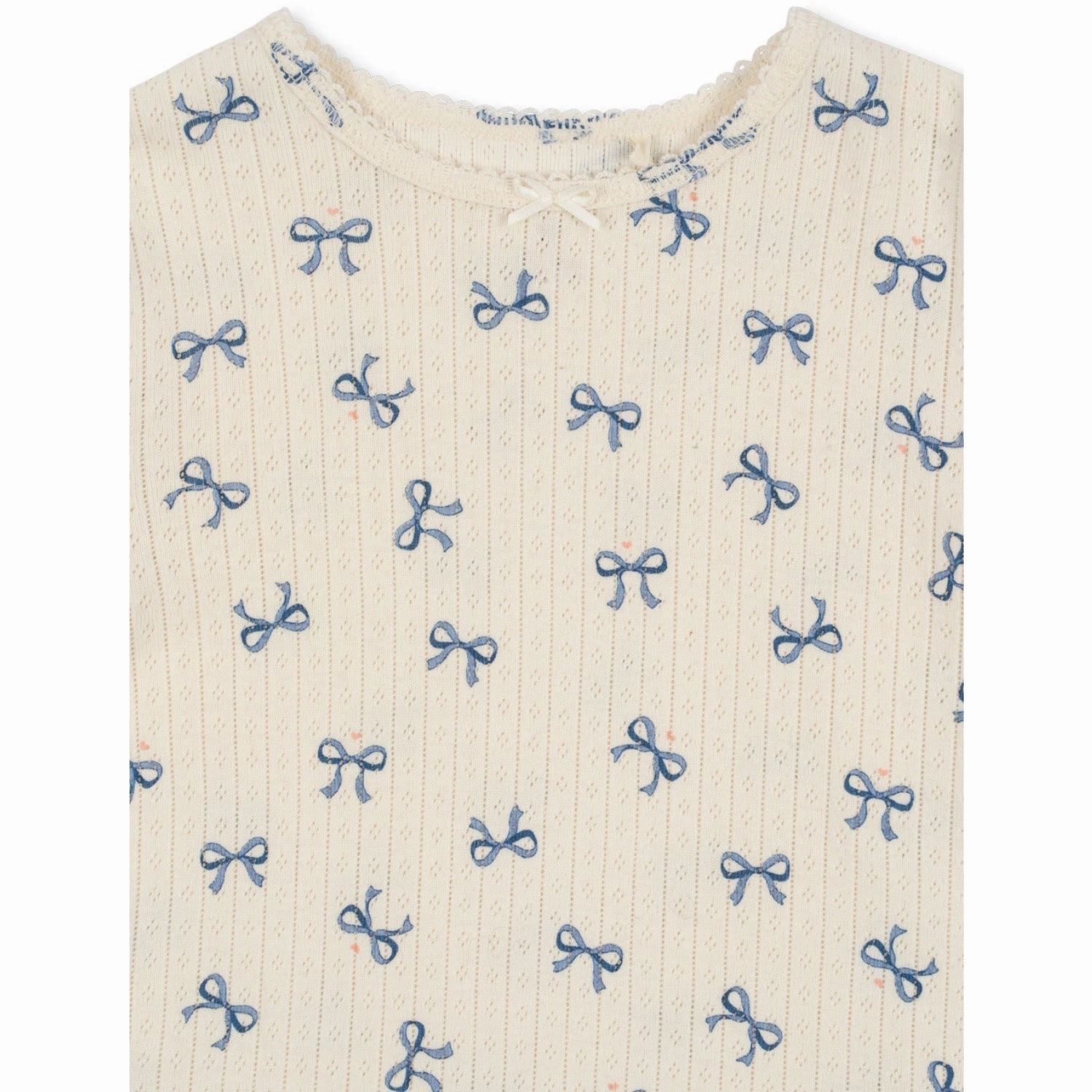 All-Weather Ready Konges Sl?jd Bow Bleu Minnie Blouse Gots