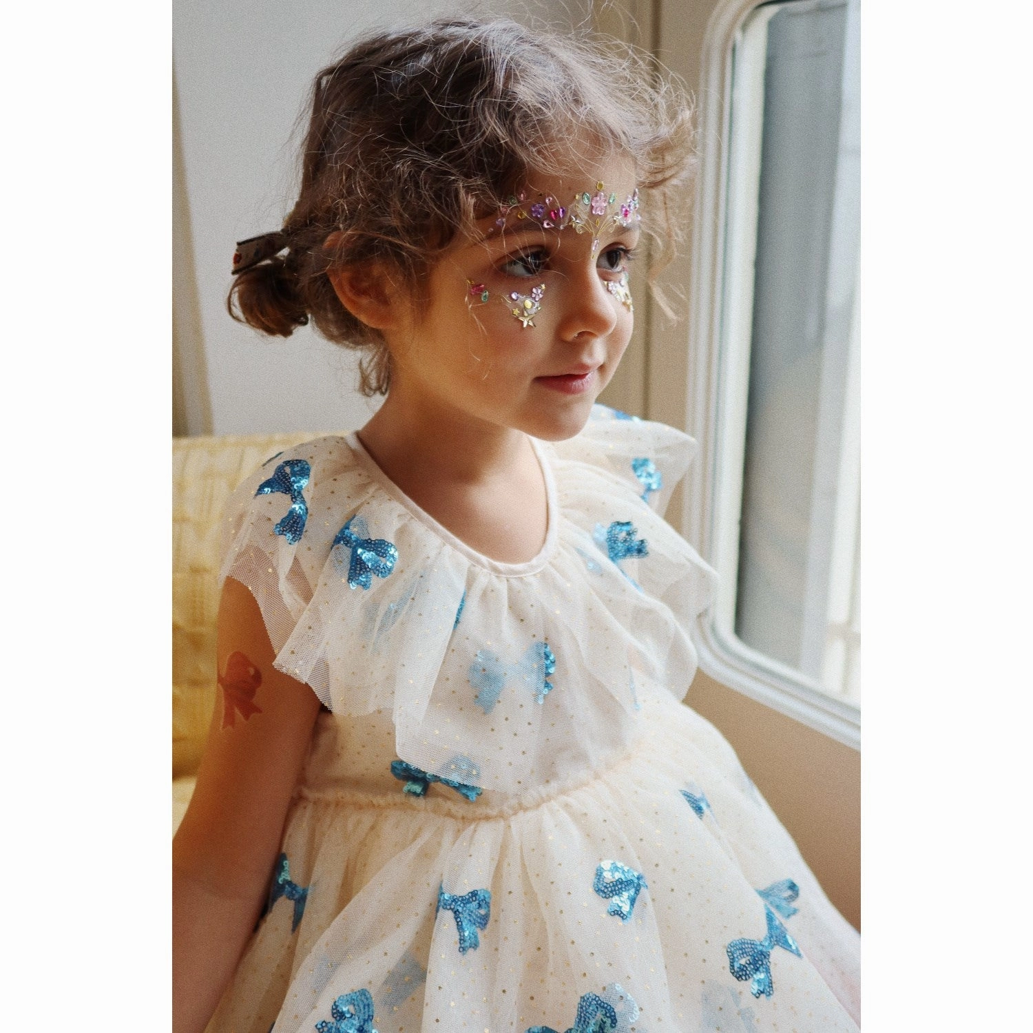 Konges Sl?jd Bowie Blue Yvonne Fairy Dress Night Vibes Light Volume