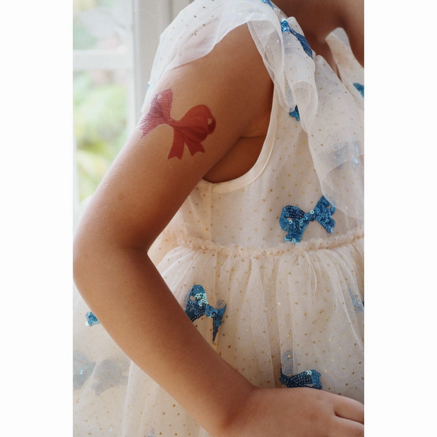 Konges Sl?jd Bowie Blue Yvonne Fairy Dress Oversized-Fit