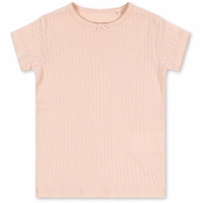 Sleek Fit Konges Sl?jd Cameo Rose Minnie Tee Gots