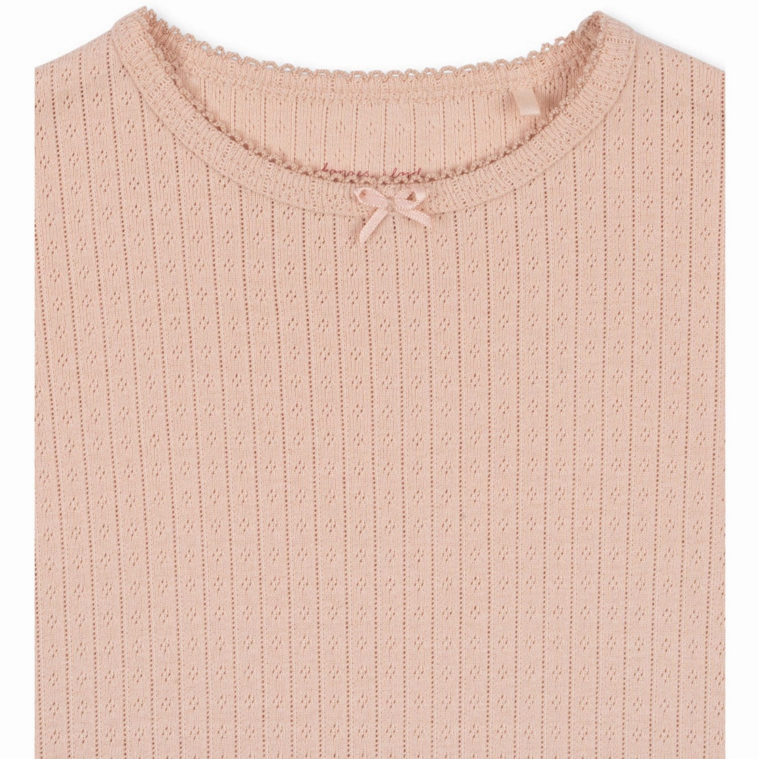 oversized but not shapeless Konges Sl?jd Cameo Rose Minnie Tee Gots