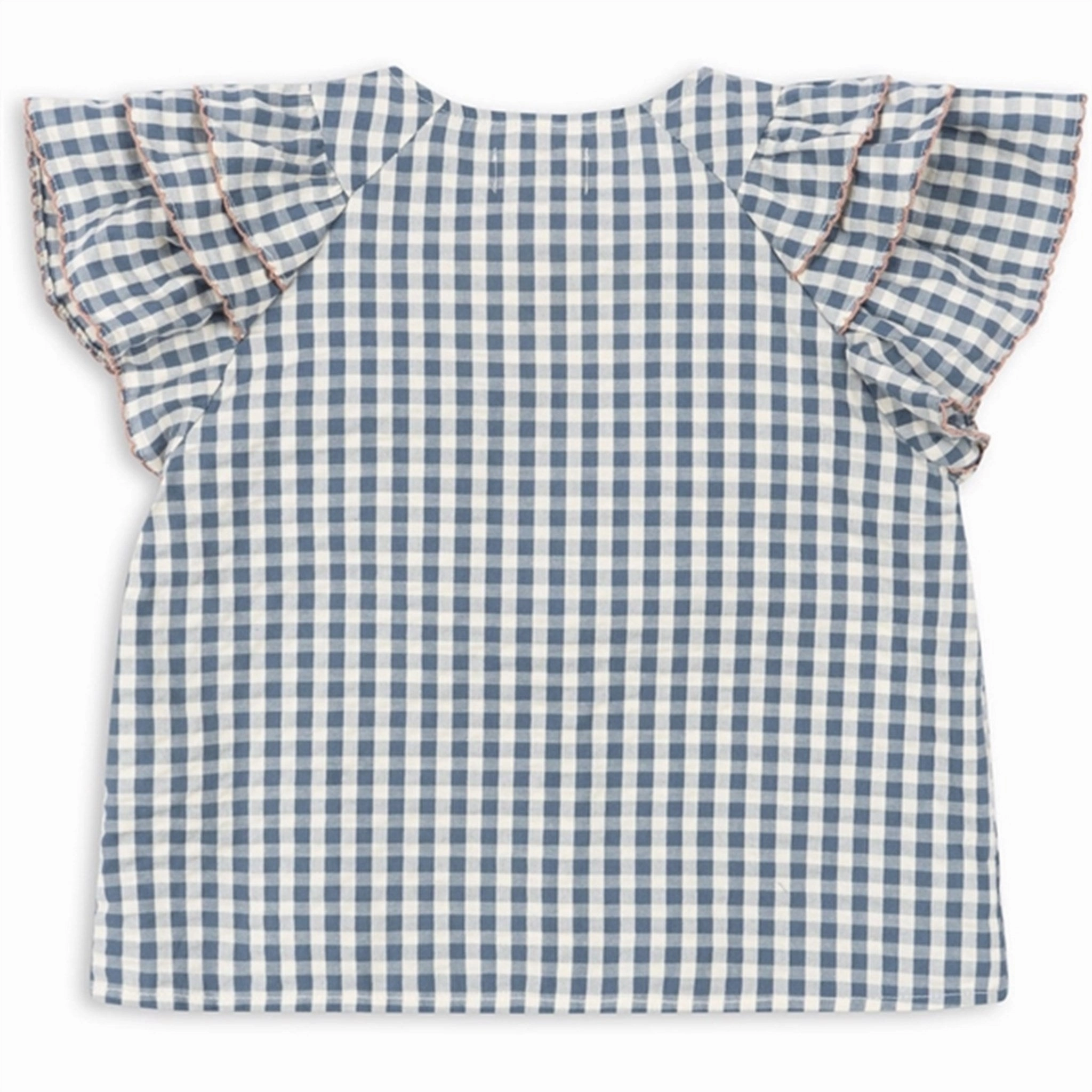 Snug feel Konges Sl?jd Captains Blue Check Kim Frill Shirt