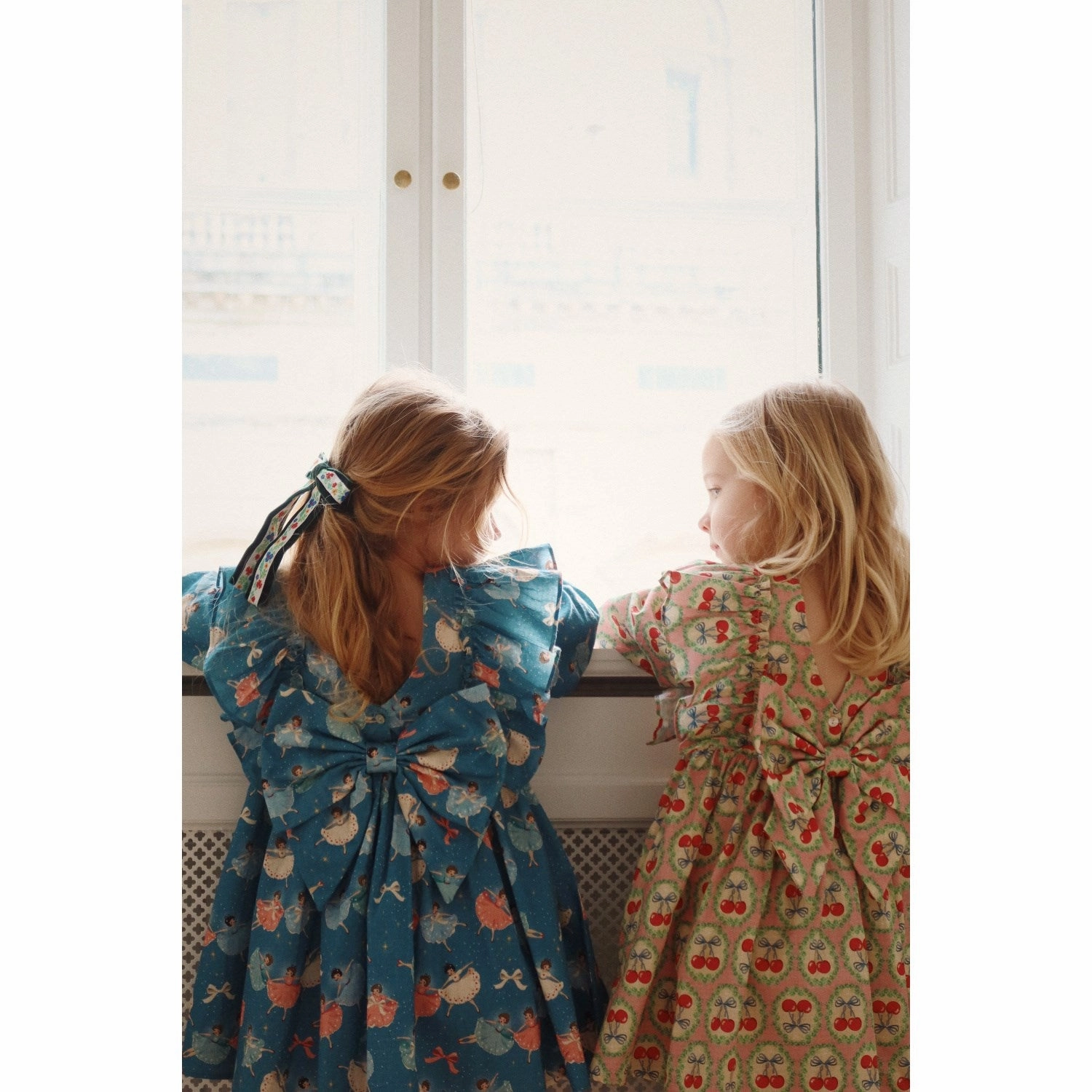 Konges Sl?jd Cherry Bow Evia Ls Bow Dress Gots Abrasion-resistant