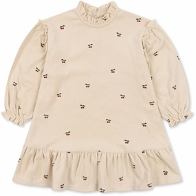 Konges Sl?jd Cherry Itty Dress Feminine Details Fitted Shape