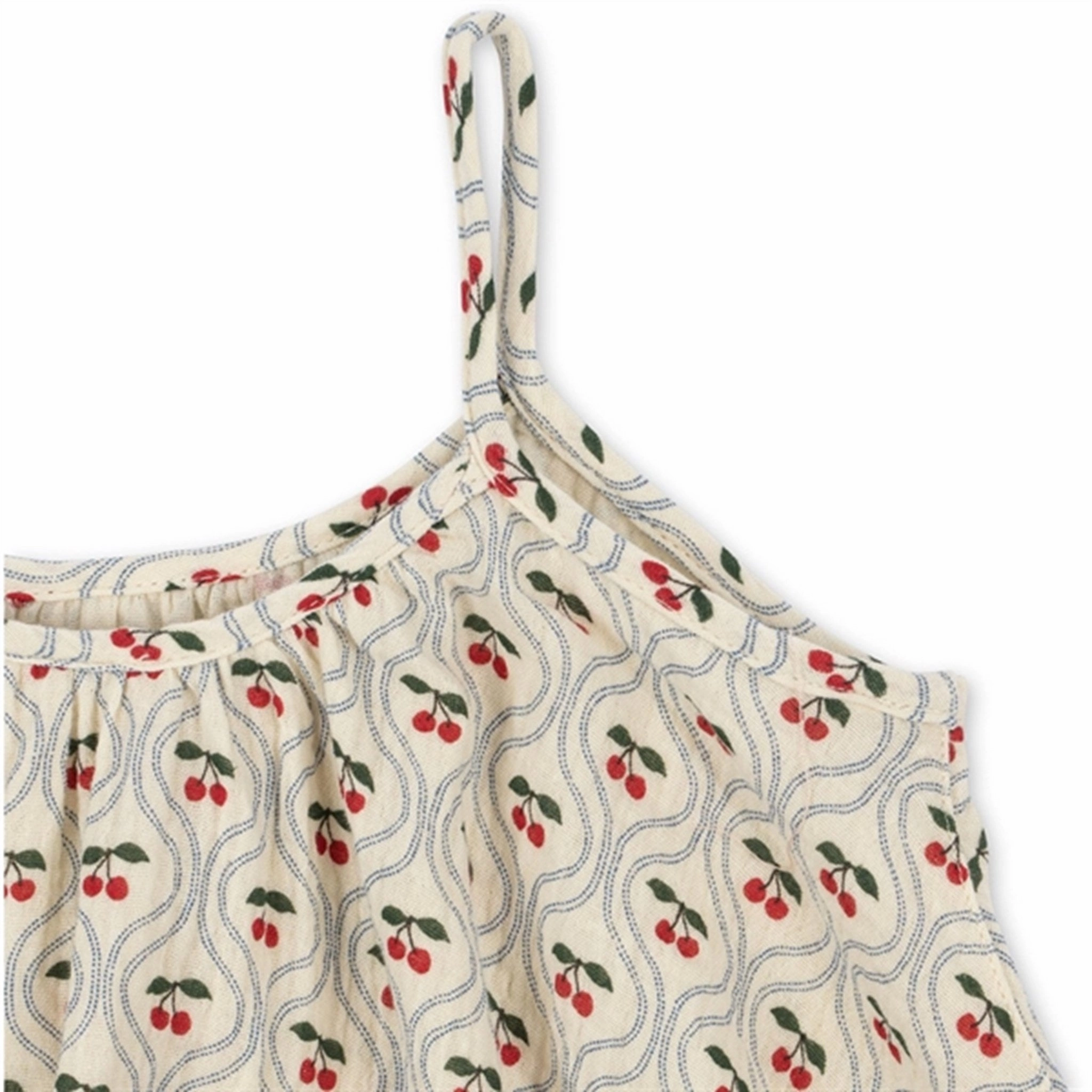 Konges Sl?jd Cherry Motif Coco Strap Dress Self Power