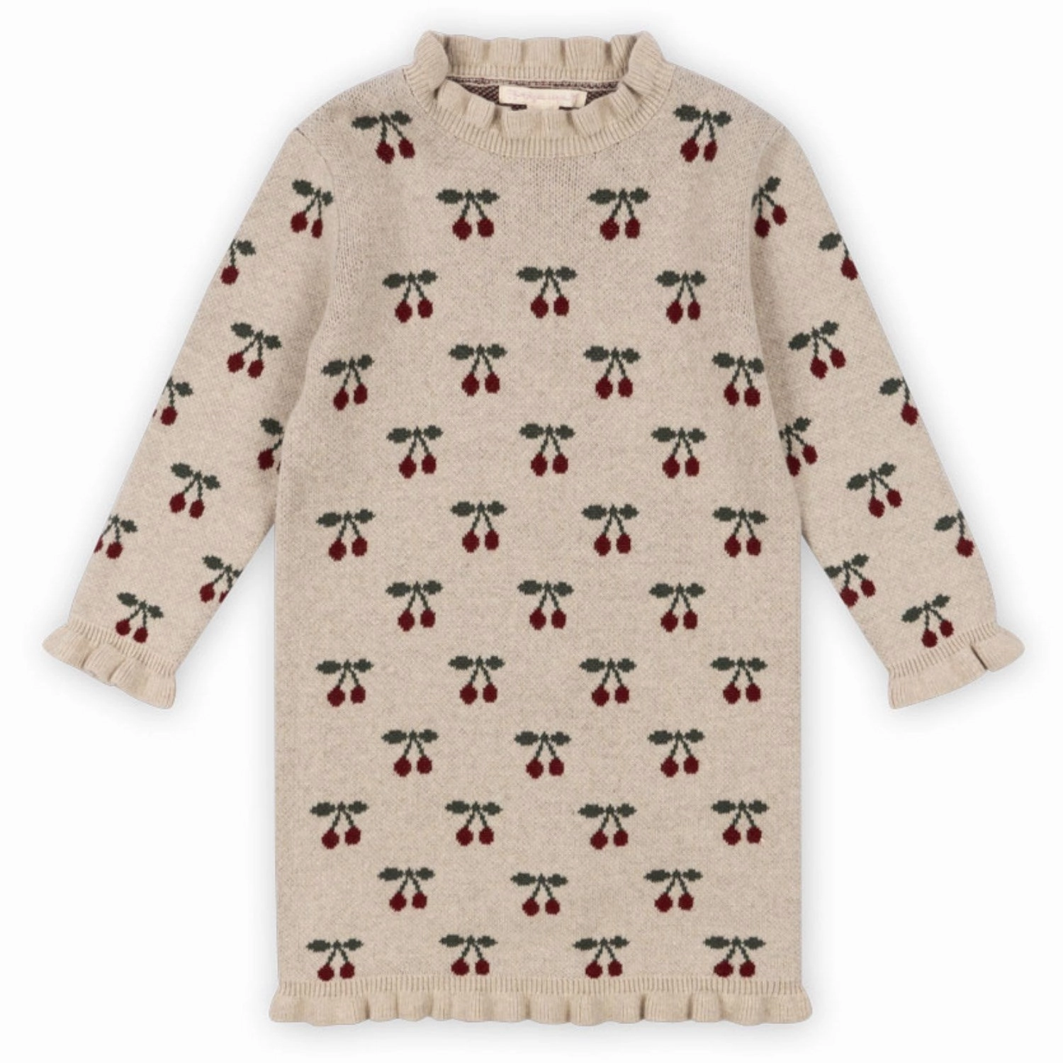 Seasonal Fit QuickReleaseClasp Konges Sl?jd Cherry Sika Knit Dress