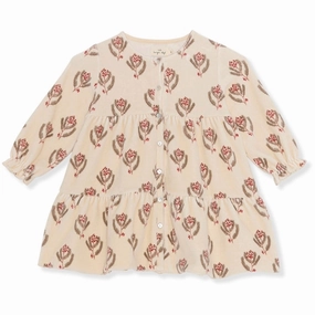 Konges Sl?jd Christmas Jolly Dress Christmas Vintage Flower Relaxed outdoor dress