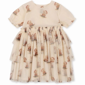 Konges Sl?jd Christmas Teddy Pow Dress Lawn Soft Winter Wrap