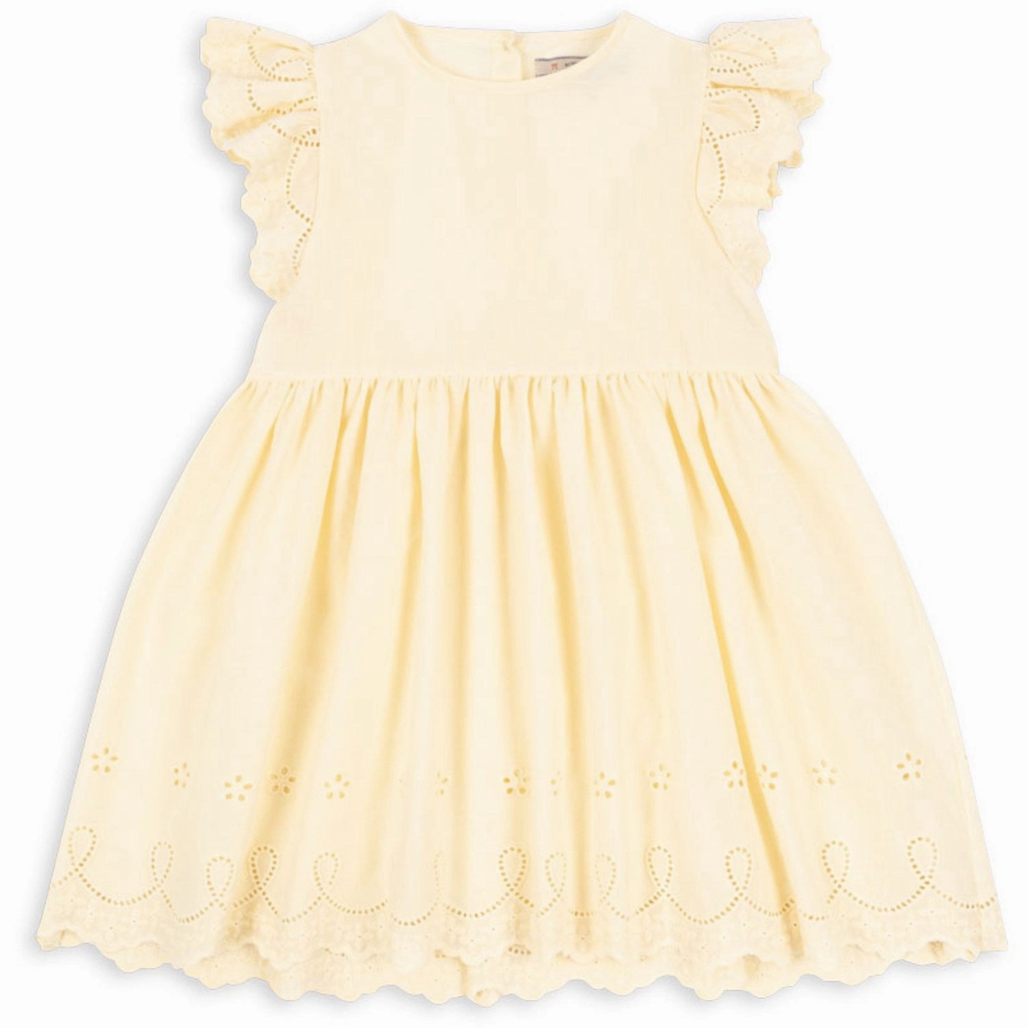 Konges Sl?jd Cloud Cream Posey Dress Pure Fabric