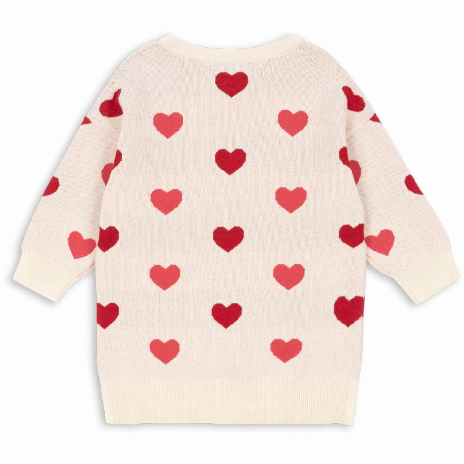 Light Blend Konges Sl?jd Coeur Color?? Duo Pink Lapis Knit Dress GOTS