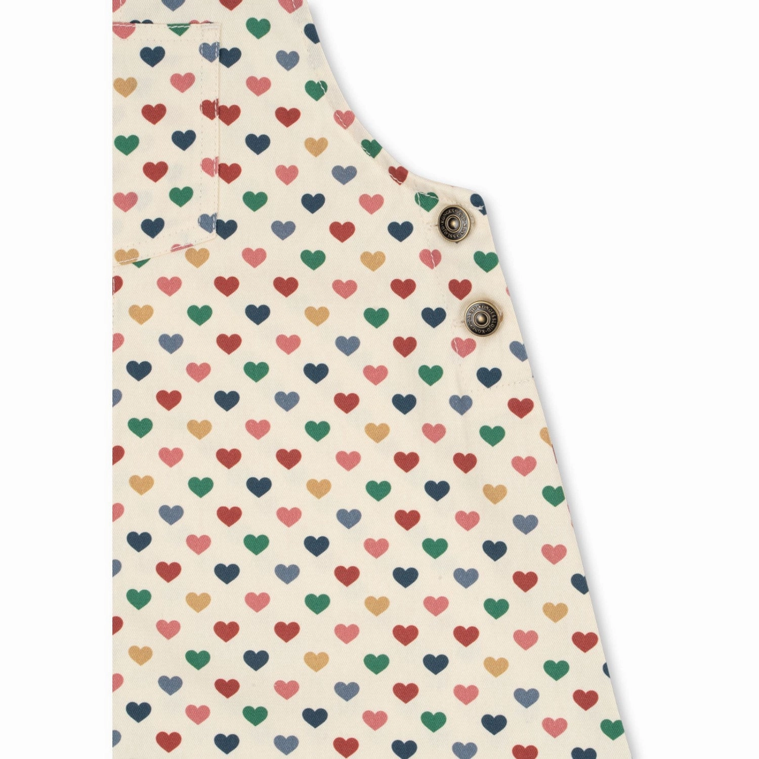 Easy Going Konges Sl?jd Coeur Color?? Frankie Overall Dress Gots