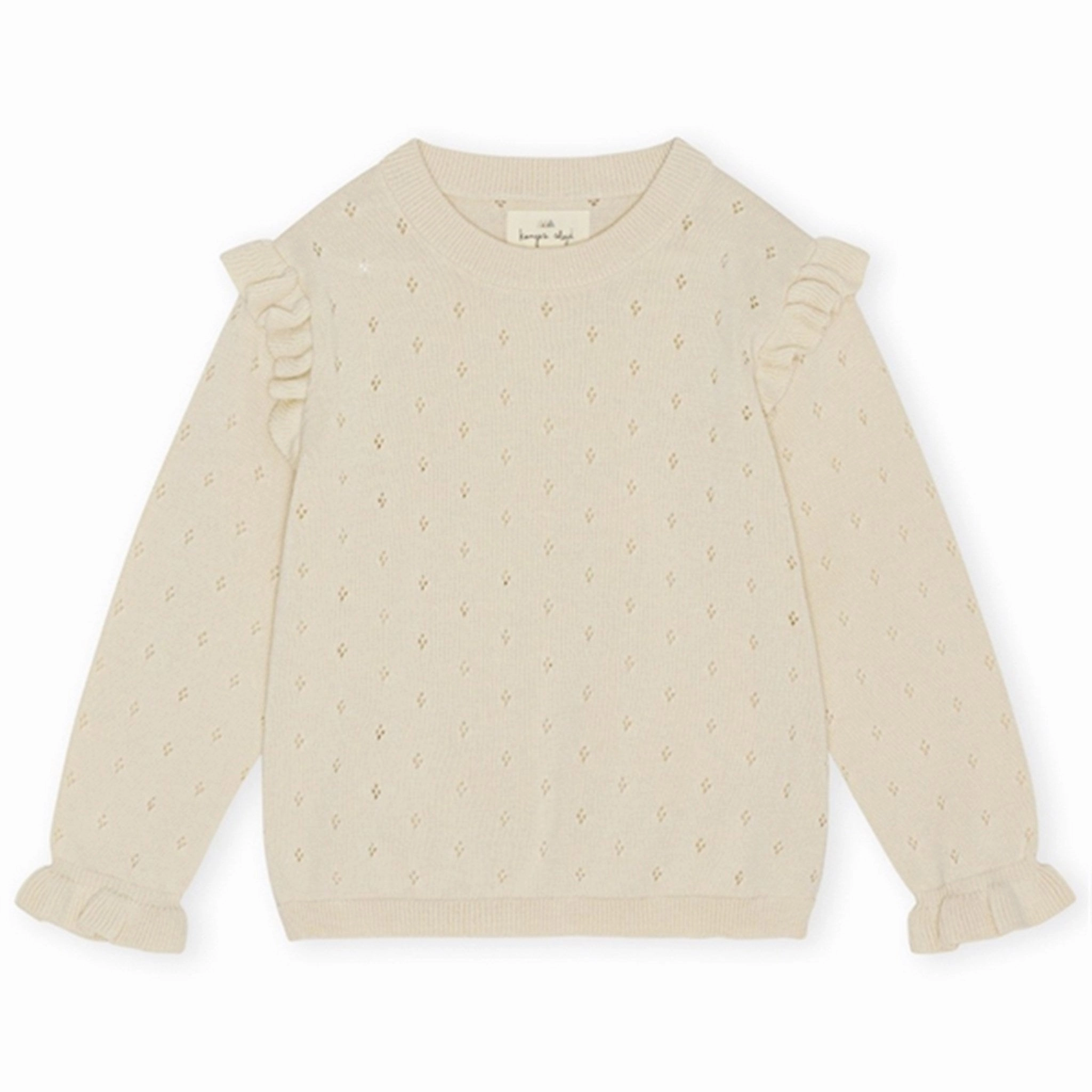 Konges Sl?jd Creme Luella Blouse Checkered Look