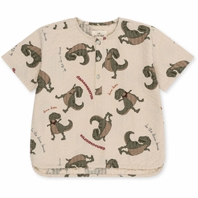 Konges Sl?jd Dansosaurus Ace Shirt Water Repellent Finish Refined Aesthetic