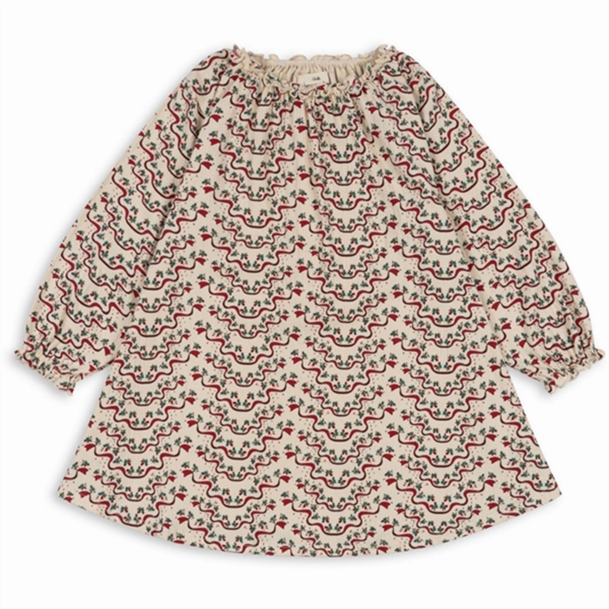 Retro Detail Konges Sl?jd Esta Rouge Chleo Dress