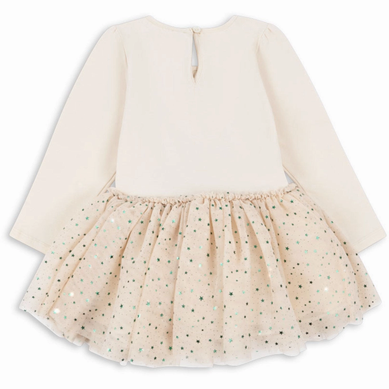 Konges Sl?jd Fairy Etoile Green Fairy Ballerina Dress Subtle Fit