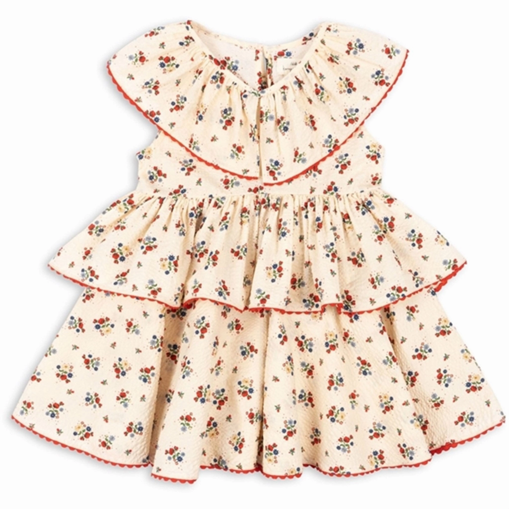 Konges Sl?jd Fifi Fleur Bella Frill Dress Indoor Event Weekend Casual