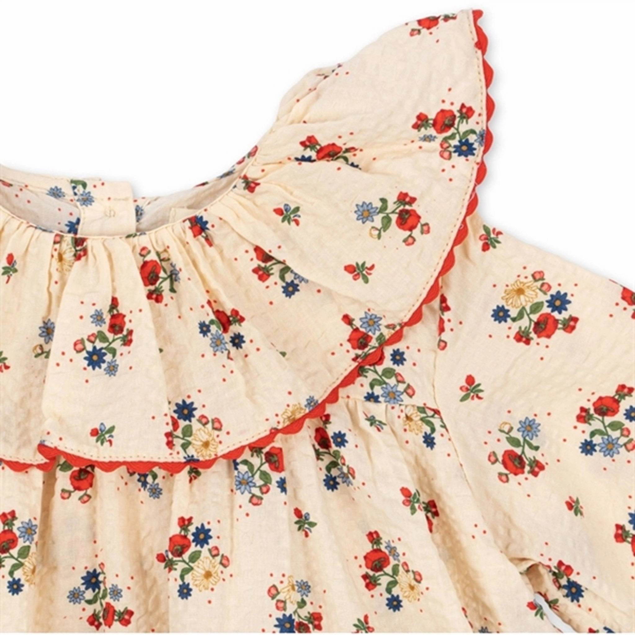 Chic and Simple Konges Sl?jd Fifi Fleur Bella Frill Romper