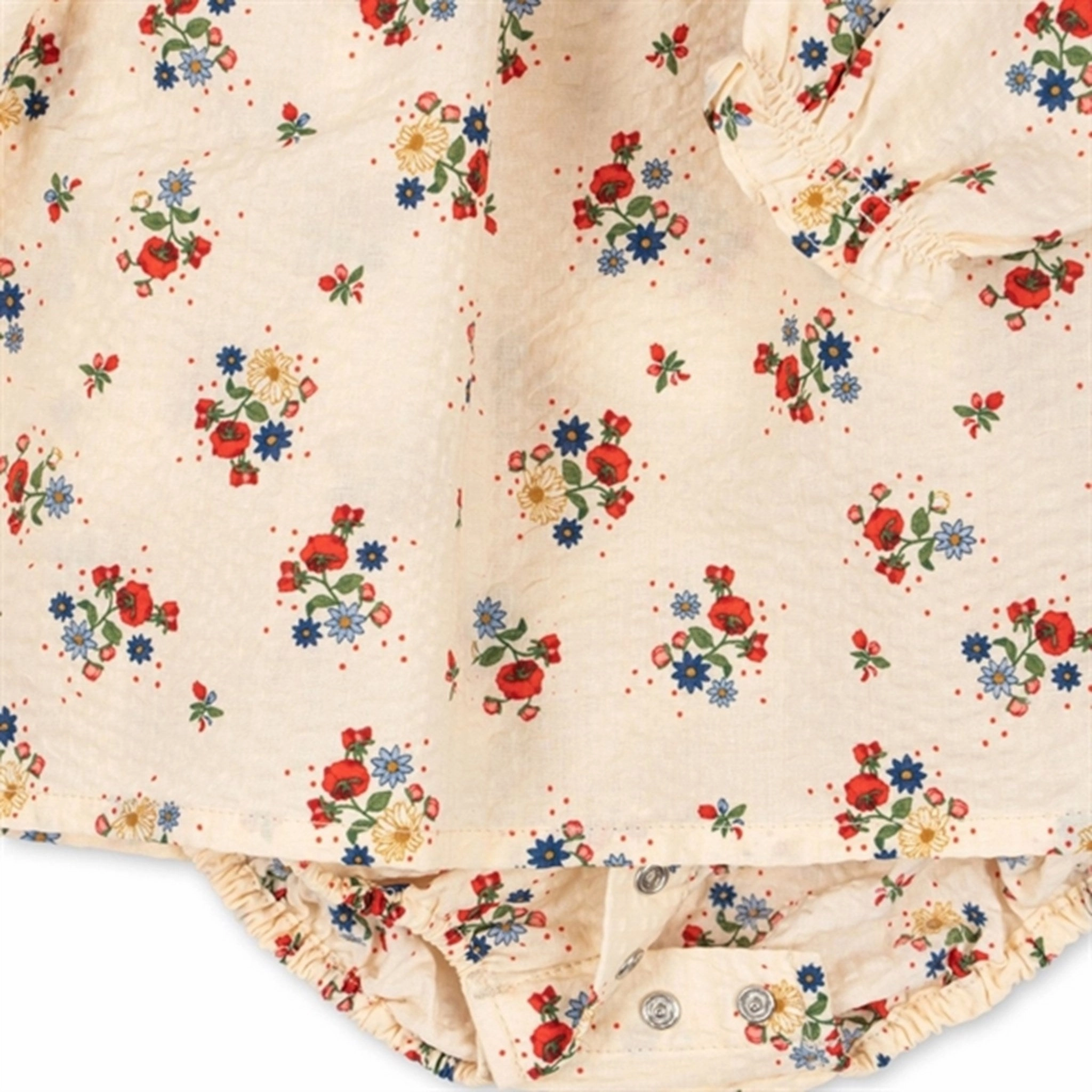 Movement Friendly Konges Sl?jd Fifi Fleur Bella Frill Romper