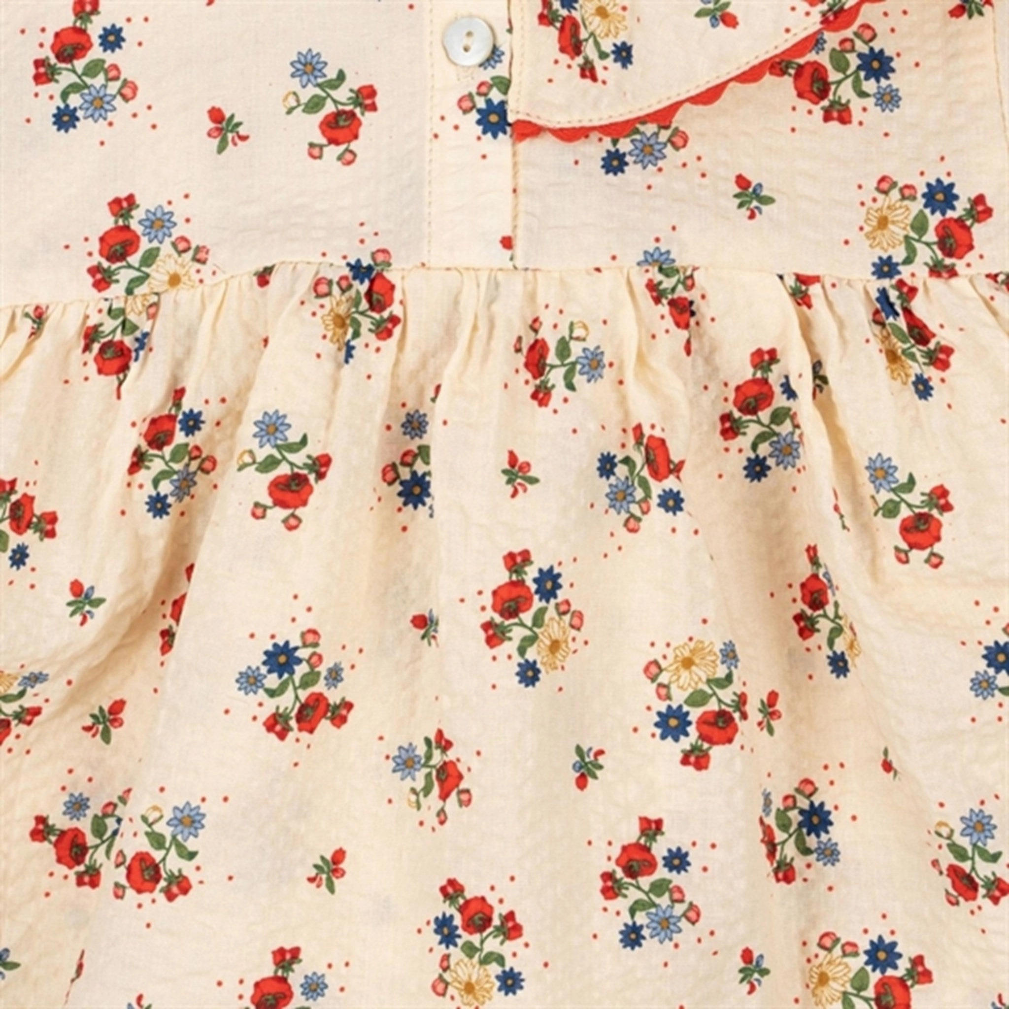 Konges Sl?jd Fifi Fleur Bella Frill Romper Chilly Day Comfort