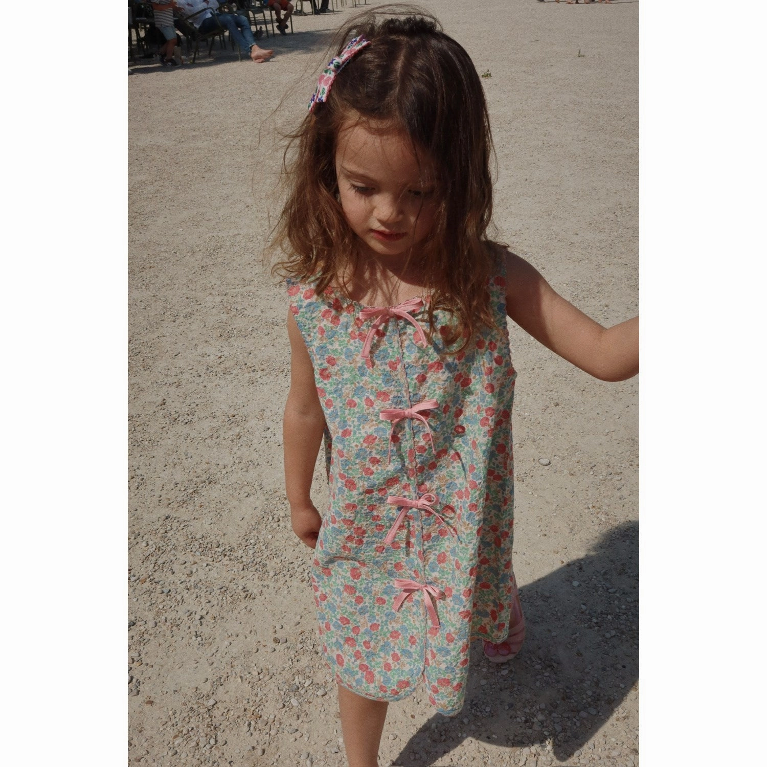 Beach Walk Konges Sl?jd Fiola Elin Bow Dress Gots