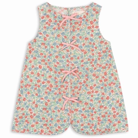 Tie-Detail Konges Sl?jd Fiola Elin Bow Dress Gots