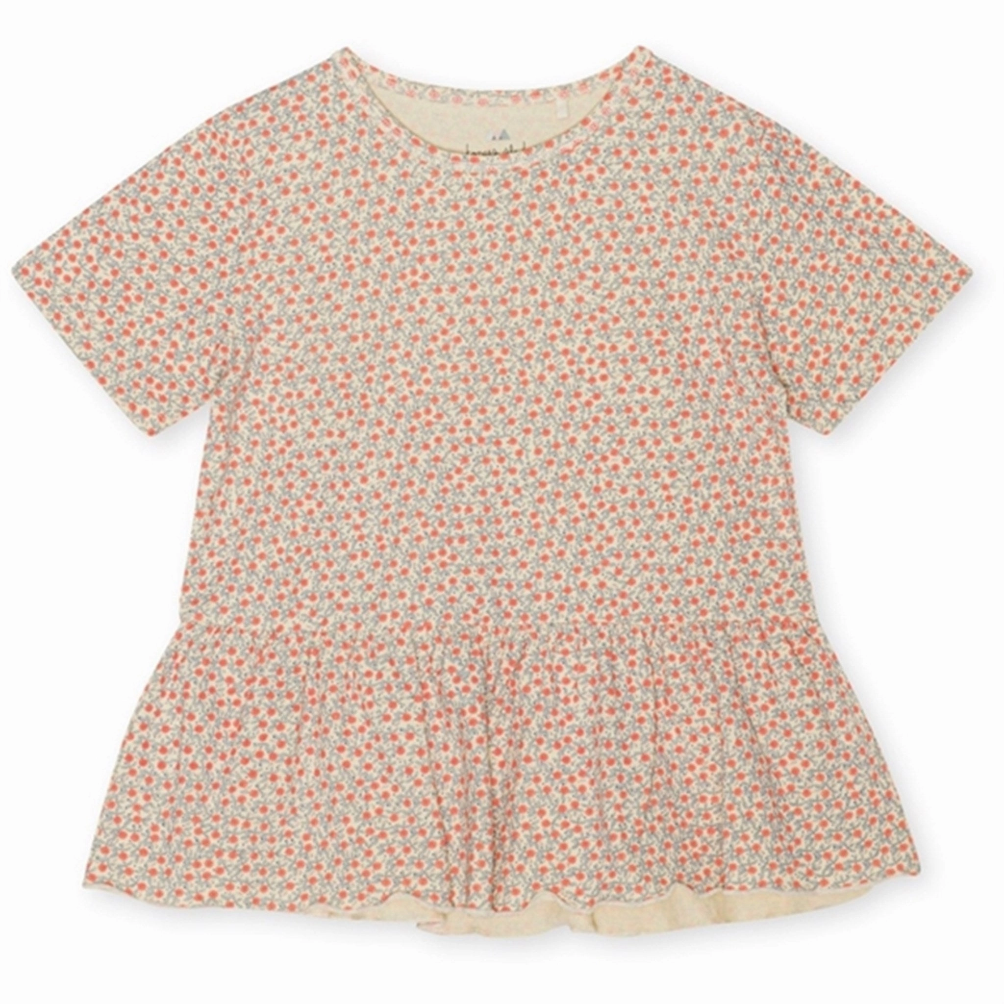 Cozy Fit Konges Sl?jd Fleur De Glace Reya Frill T-shirt