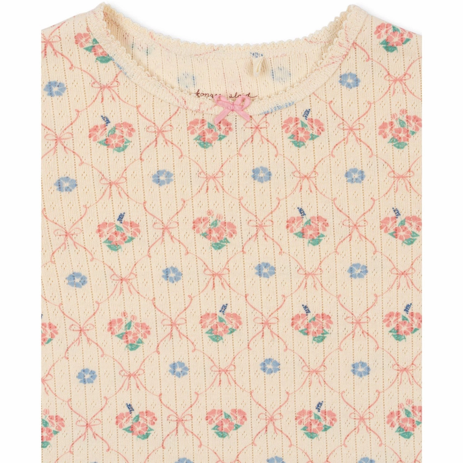 Konges Sl?jd Fleur Decor Minnie Blouse Gots Stretch Fabric