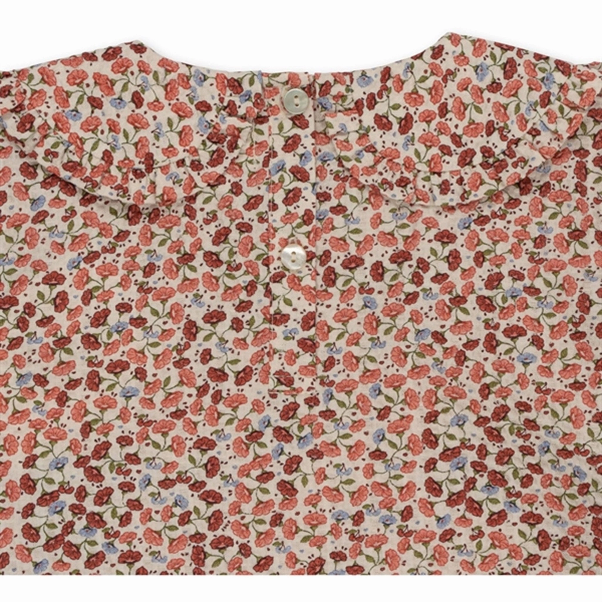 Holiday Special Konges Sl?jd Flor De Amor Bitsy Colar Blouse