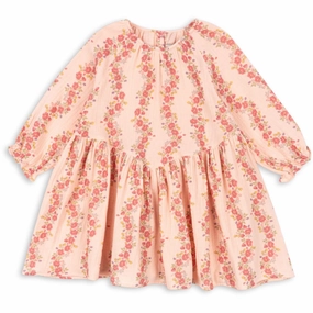 Konges Sl?jd Floria Pink Coco Dress Gots Casual Motion Wedding Style