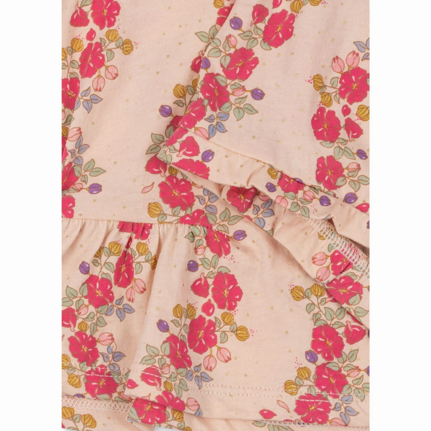 Konges Sl?jd Floria Pink Famo Frill Set Gots Slim Fit Cut