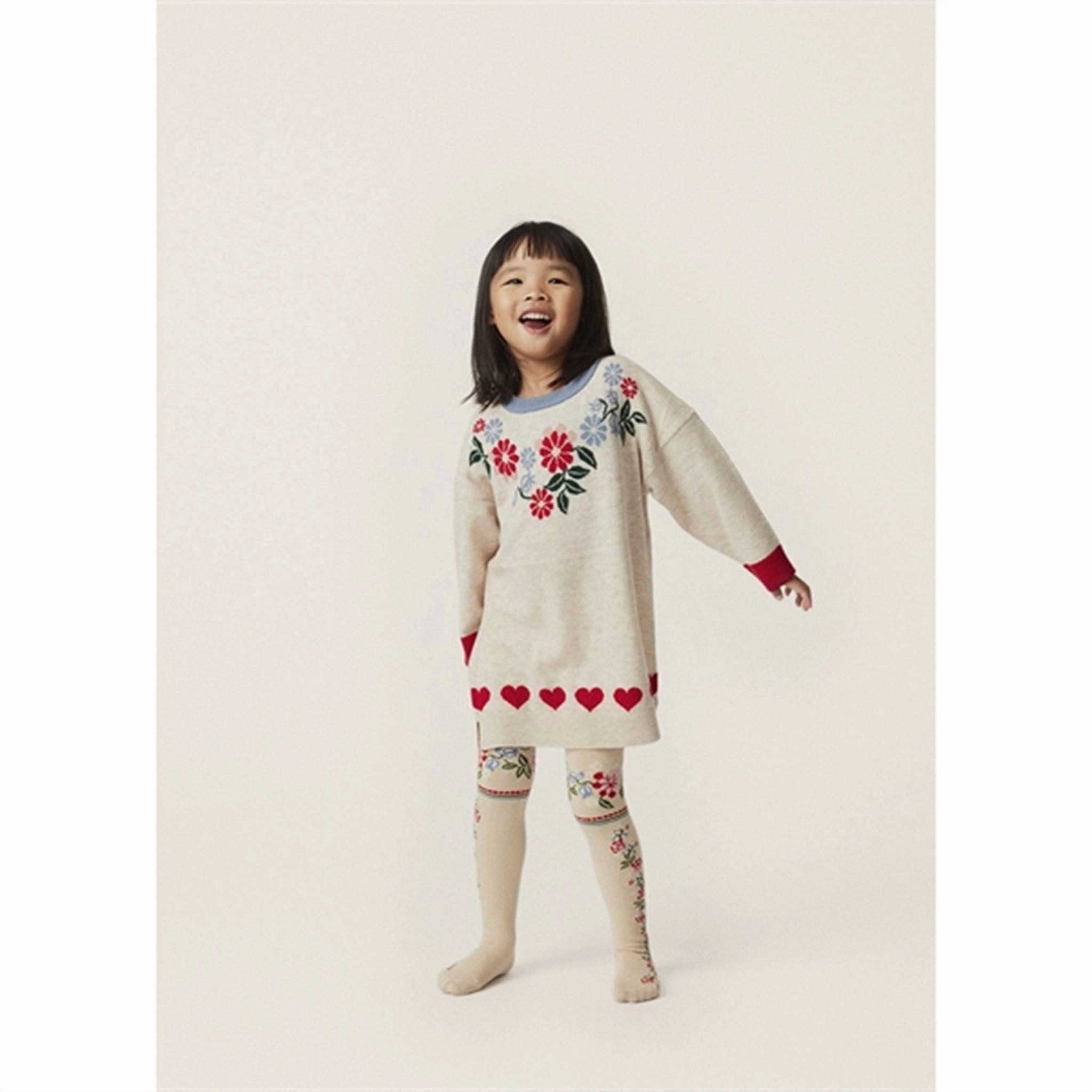 Konges Sl?jd Flower Eli Knit Dress Family Joy