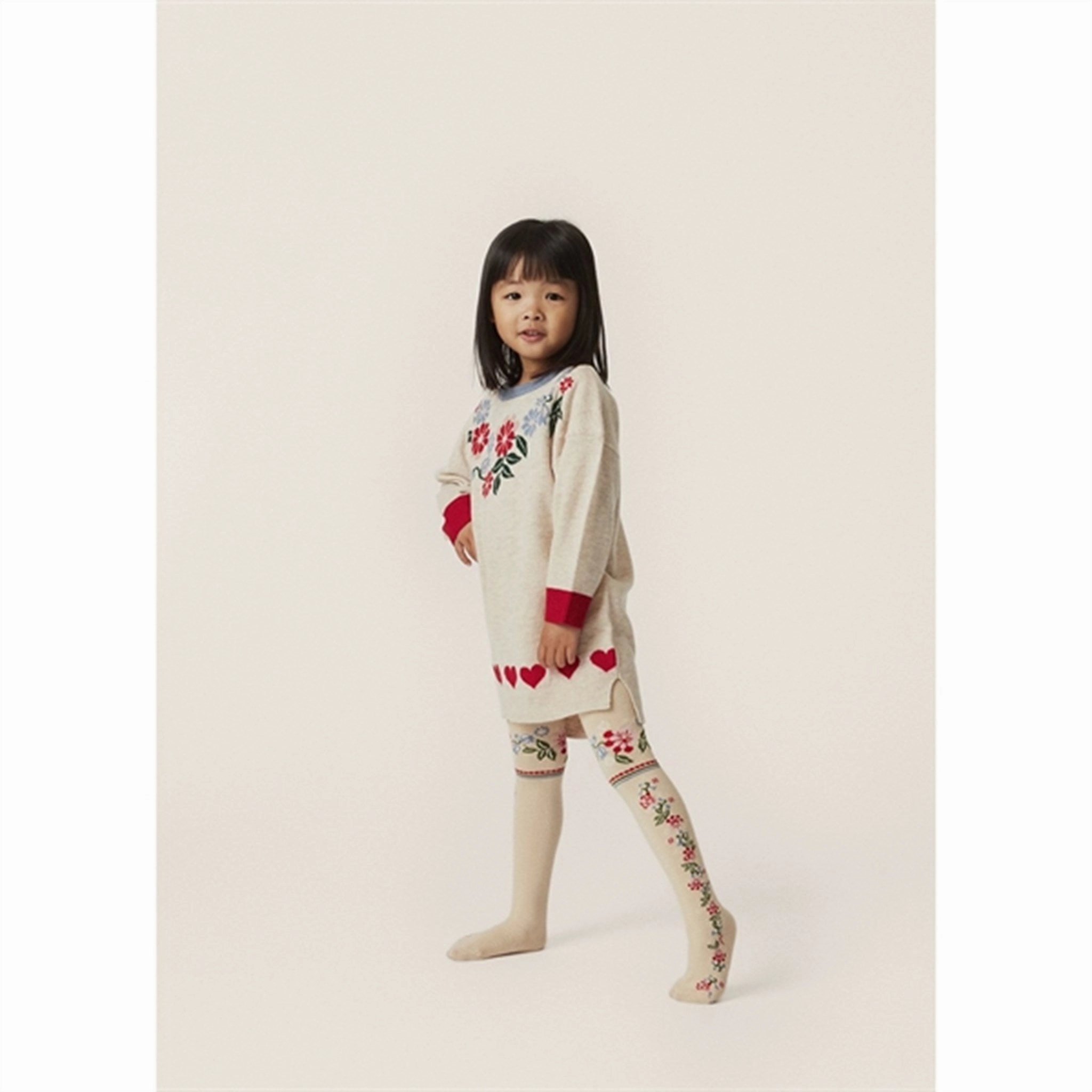 flattering appearance Konges Sl?jd Flower Eli Knit Dress