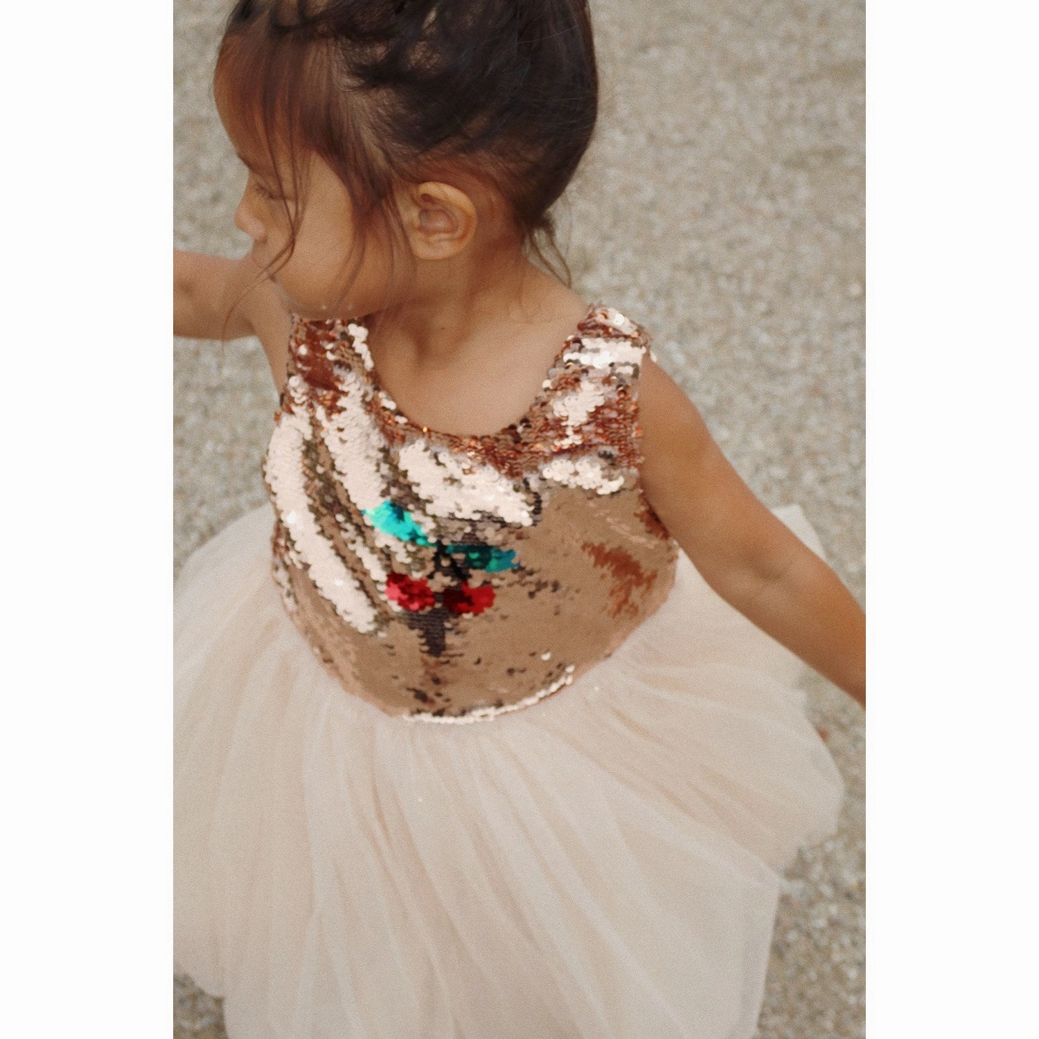 Polite Color Konges Sl?jd Gold Blush Minnu Dress