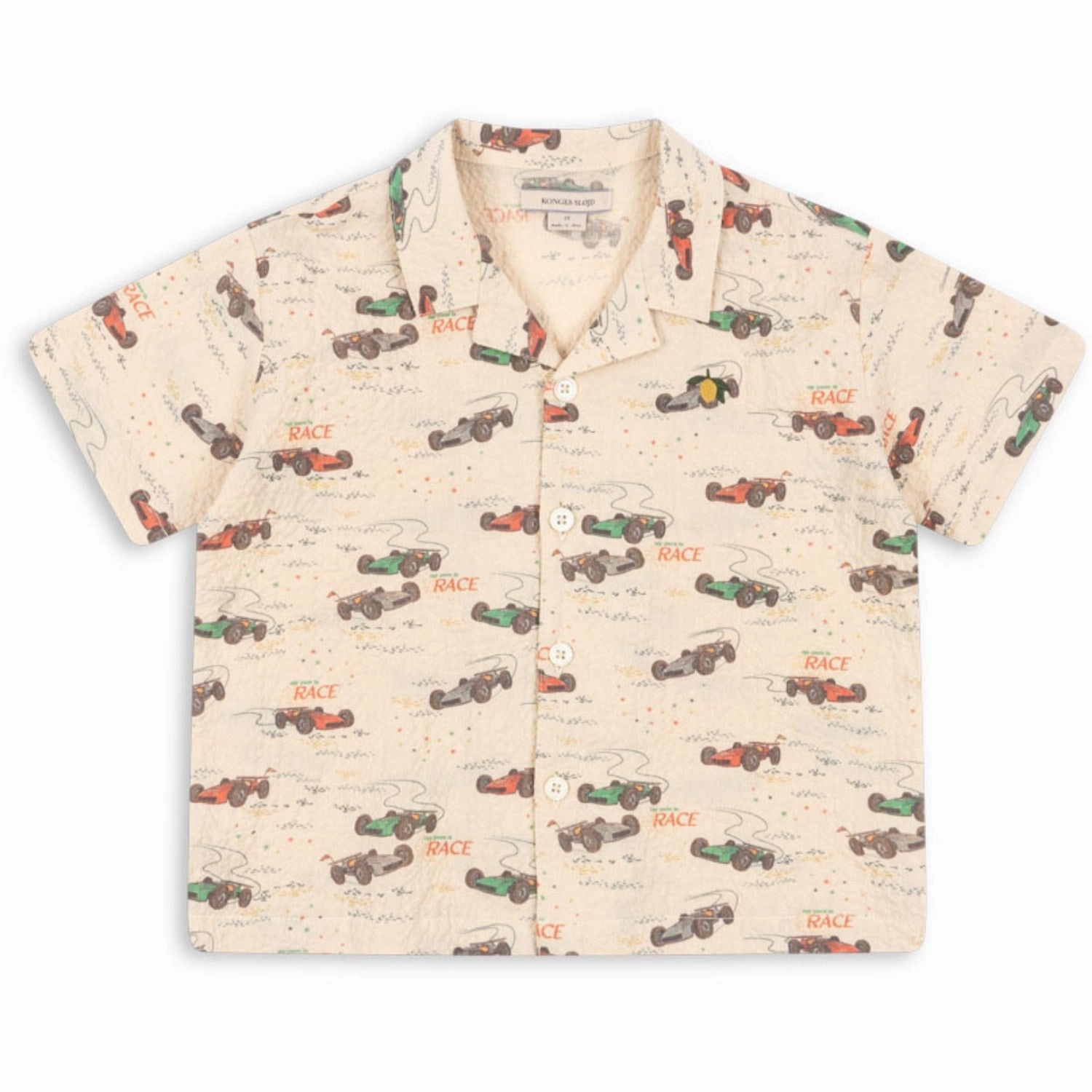 Weekend Style Year-Round Favorite Konges Sl?jd Grand Prix Elliot Ss Shirt Gots