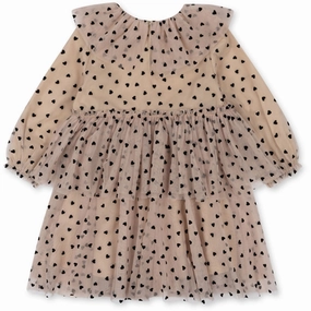 Konges Sl?jd Heart Veludo Dress Playful design piece Soft Layers