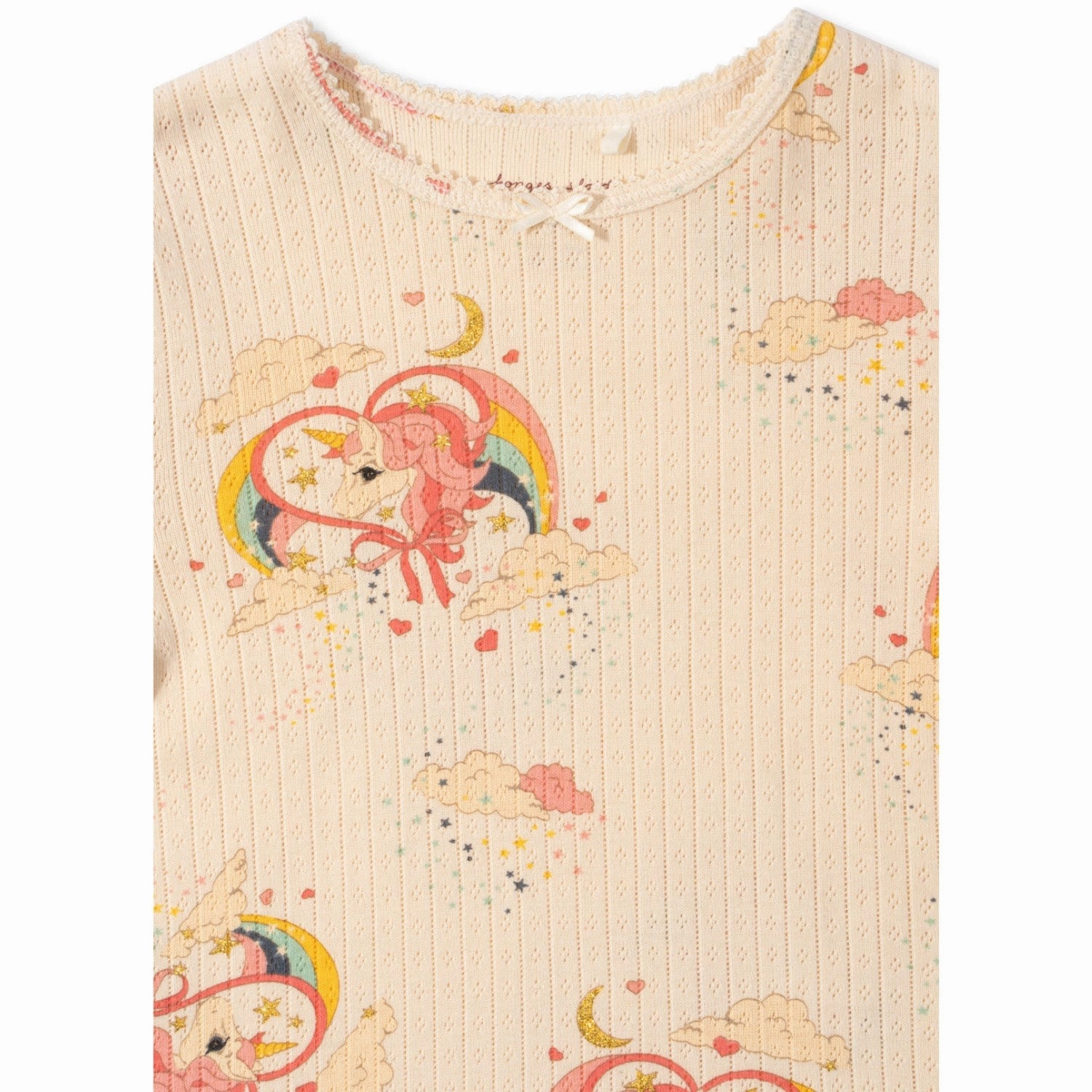 Athleisure Wear Konges Sl?jd Horn Stars Minnie Glitter Blouse Gots