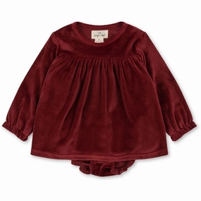 Konges Sl?jd Jolly Red Jingle Romper Dress Simple Yet Elegant Trend Appeal