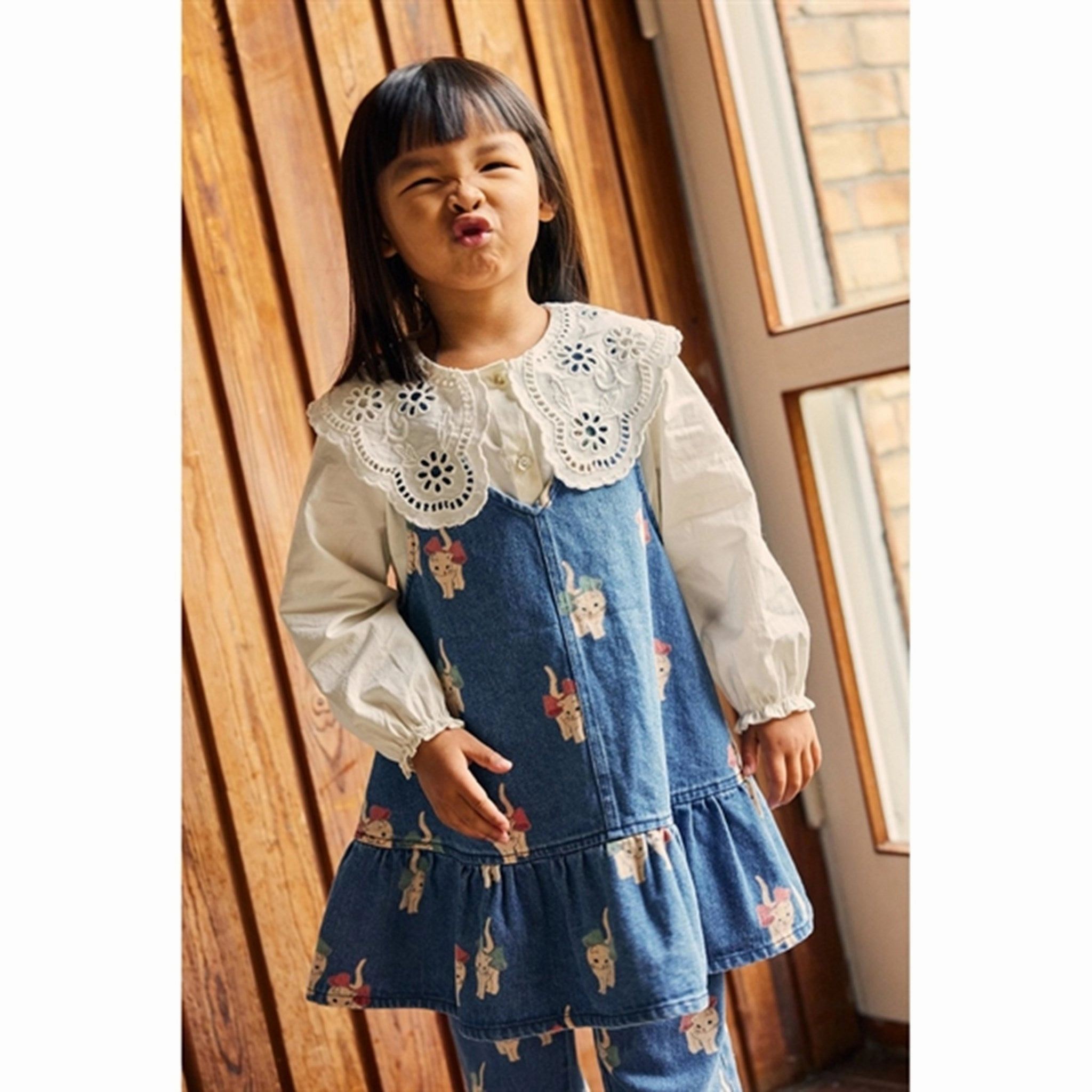 Konges Sl?jd Kitty Bow Magot Dress Chilly Day Comfort