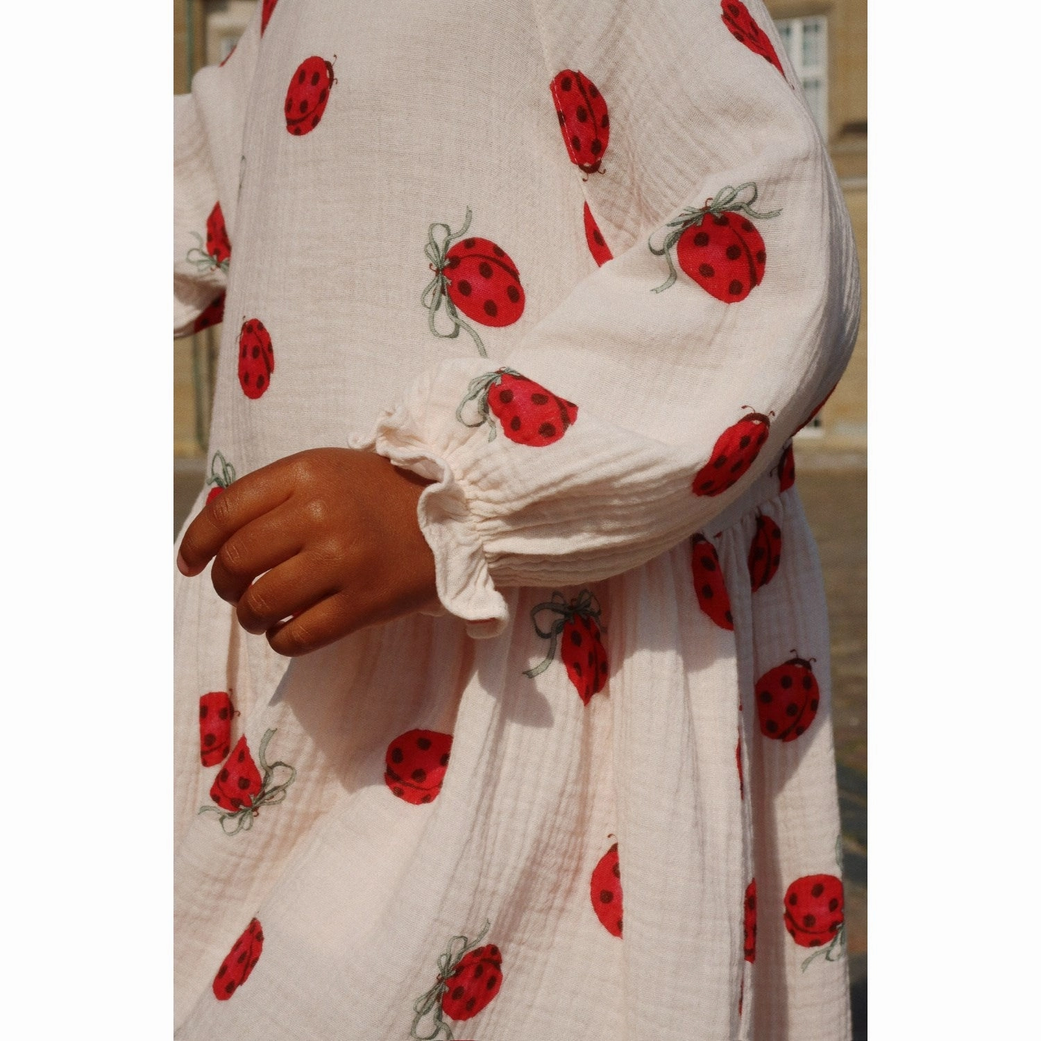 Bold Mood Effortless Fit Konges Sl?jd Ladybug Bow Coco Ladybug Dress Gots